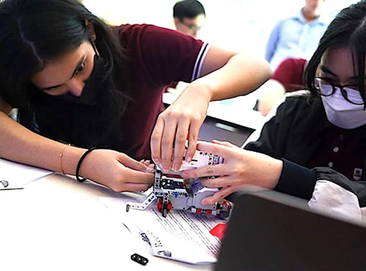 International STEM students explore role of robotics in agriculture
