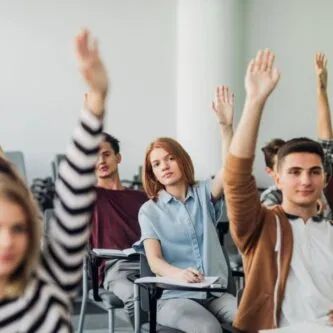 Students exploring the ABM strand in senior high school