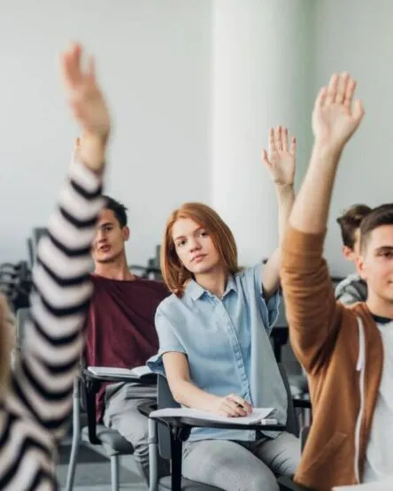 Students exploring the ABM strand in senior high school