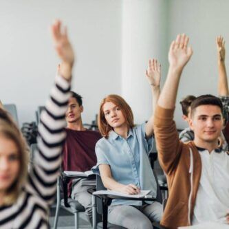 Students exploring the ABM strand in senior high school